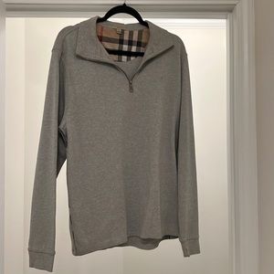 Men’s Burberry Gray sweater size XL